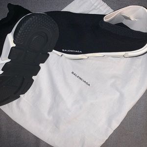 Balenciaga Speed Trainers Black/White